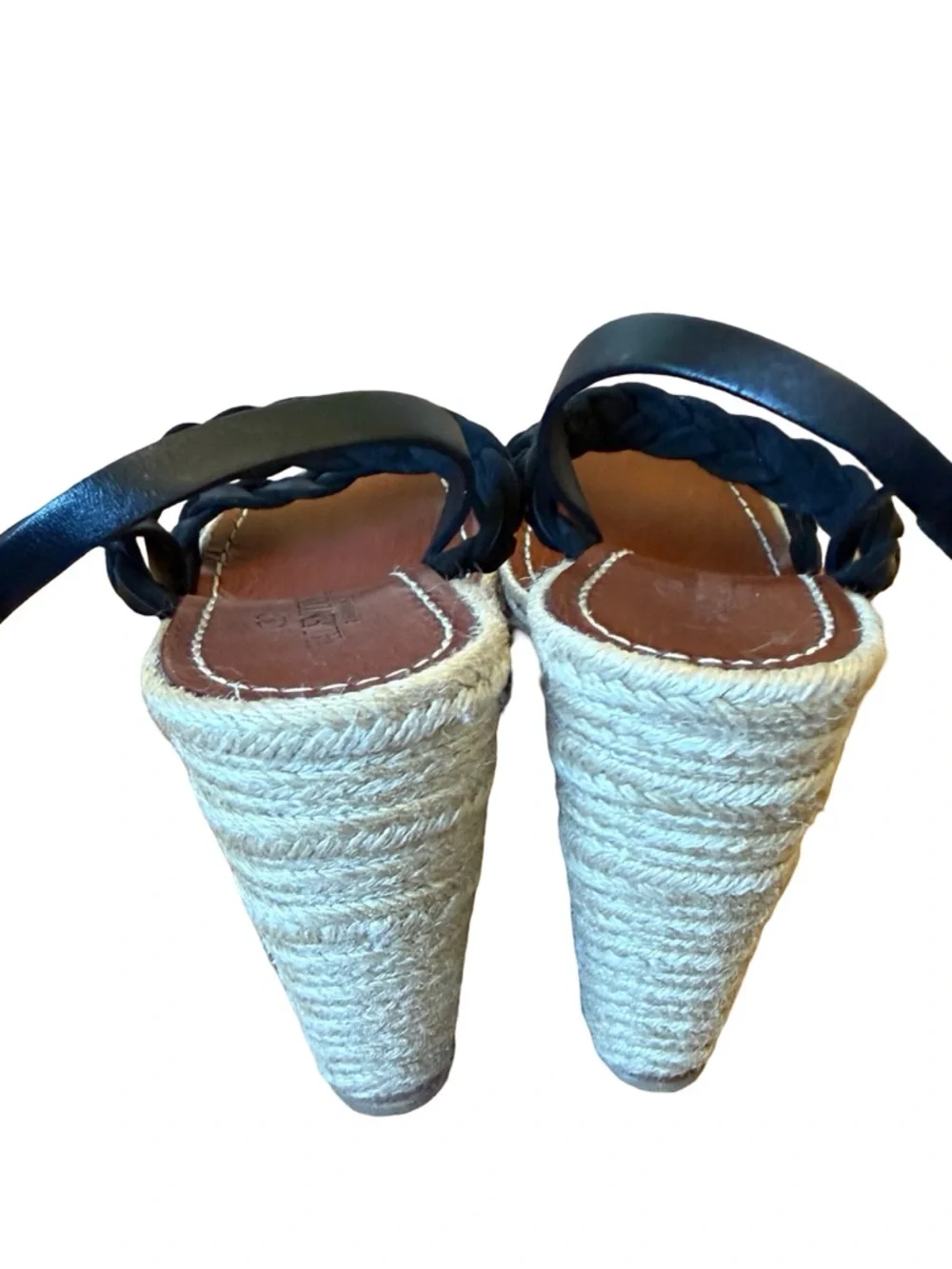 Valentino Women's Black Braided Espadrilles